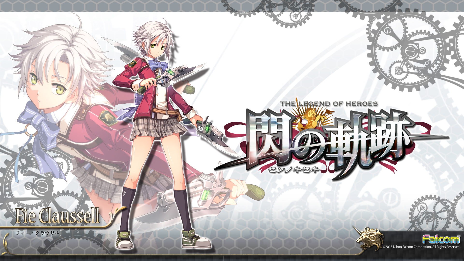 Falcom Enami Katsumi Eiyuu Densetsu Eiyuu Densetsu Sen No Kiseki Fie Claussell Wallpaper Weapon 6784